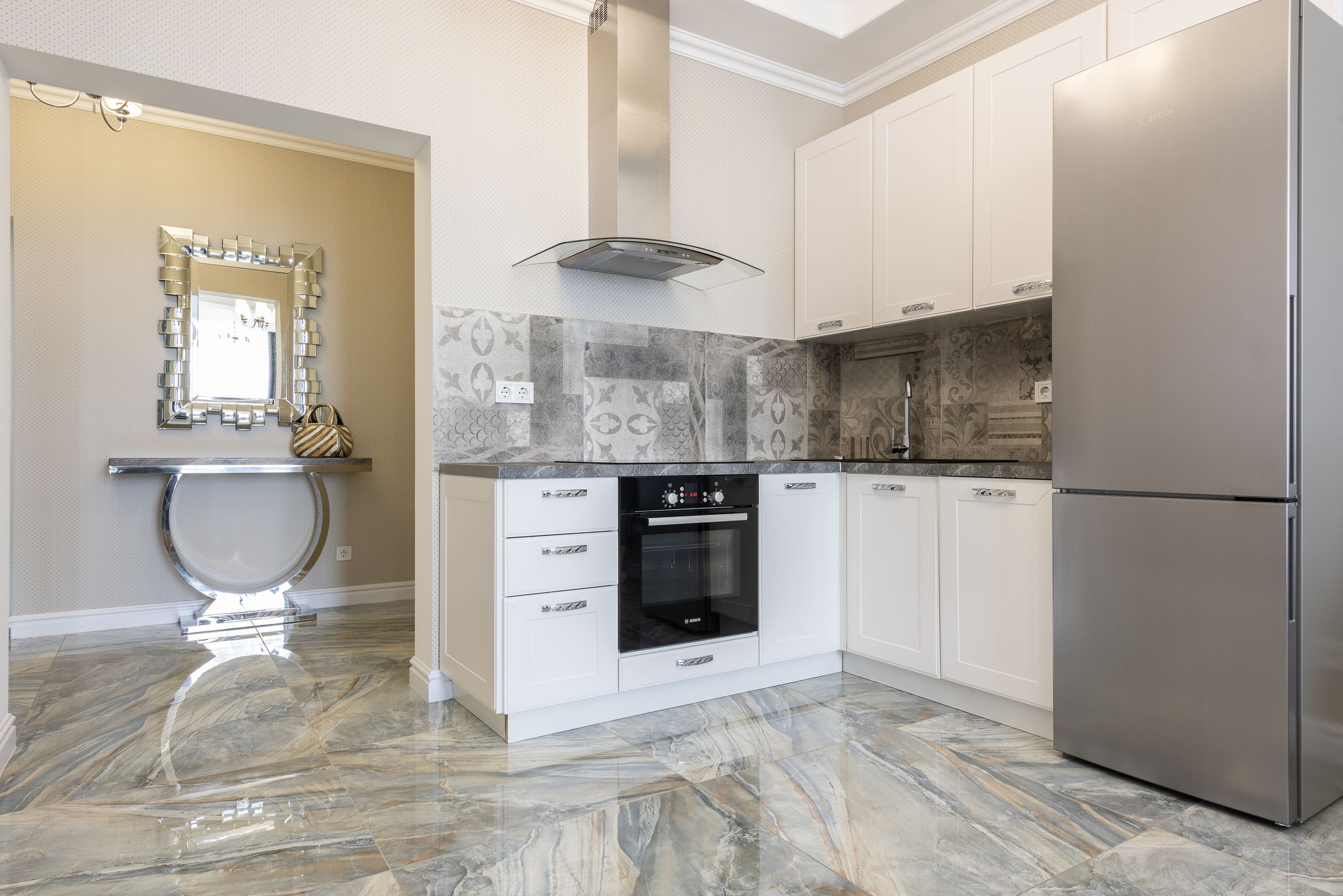 Silver Mink Marble