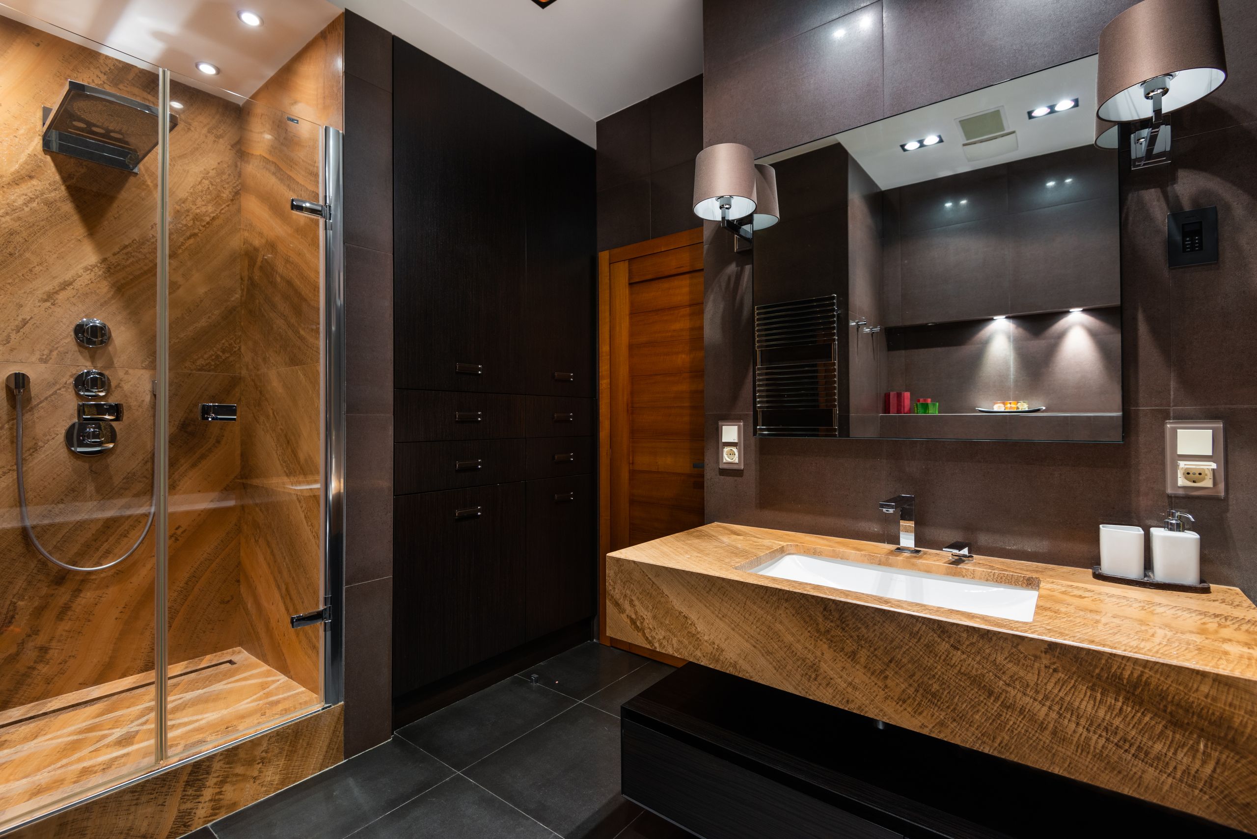 Brown Travertine