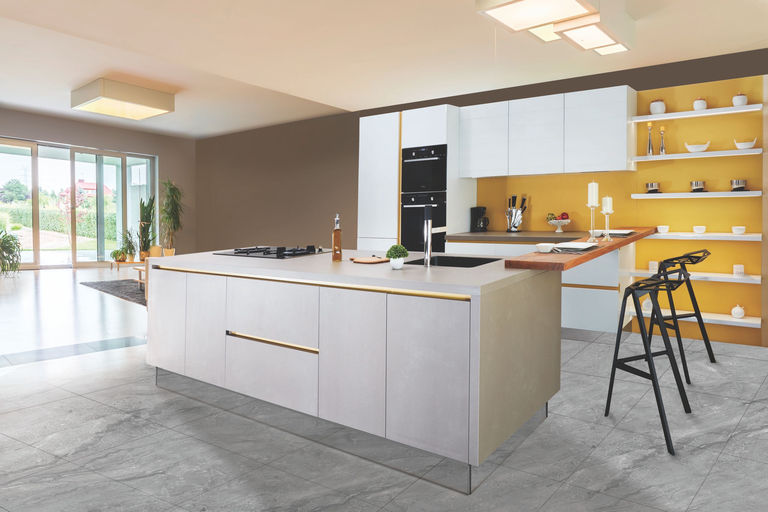 Crystal Grey Marble